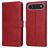 Mobigear Wallet iPhone Air Hülle Klapphülle Geldbörse - Rot