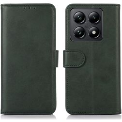 Mobigear Wallet Xiaomi 14T Hülle Klapphülle Geldbörse - Grün