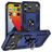Mobigear Armor Ring iPhone 17 Pro Max Hardcase Backcover Shockproof mit Ringhalter - Blau