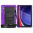Mobigear SureGrip Xtreme Samsung Galaxy Tab S9 Ultra Hülle Kunststoff,Silikon Backcover + Schulterträger + Ständer - Lila