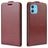 Mobigear iPhone 11 Hülle Flipcase - Braun