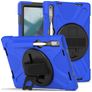 Mobigear SureGrip XGuard Lenovo Tab P11 Pro Gen 2 Hülle Kunststoff,Silikon Backcover + Stifthalter + Ständer - Blau