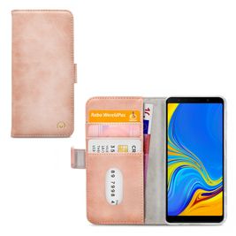 Mobilize Elite Gelly Samsung Galaxy A7 (2018) Hülle Klapphülle Geldbörse - Soft Pink