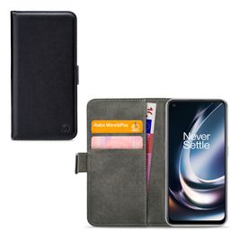 Mobilize Classic Gelly Wallet OnePlus Nord CE 2 Lite 5G Hülle Klapphülle Geldbörse - Schwarz
