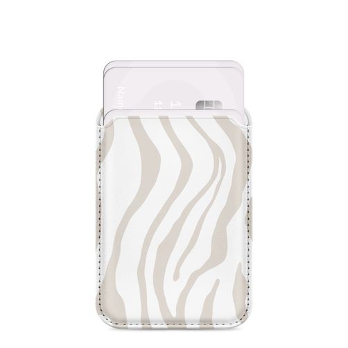 MIO Kartenetui - 3 Karten - MagSafe Kompatibel - Sandy Zebra
