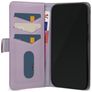 Mobilize Premium Gelly Wallet iPhone 12 Hülle Klapphülle Geldbörse - Lila