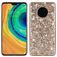 Mobigear Glitter Huawei Mate 30 Hülle Hardcase Backcover - Gold
