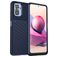 Mobigear Groove POCO M5s Hülle Flexibles TPU Backcover - Blau