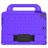Mobigear Diamond iPad Air 1 (2013) Tablet Hülle für Kinder mit Tragegriff - Lila