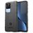 Mobigear Rugged Shield POCO F4 Hülle Flexibles TPU Backcover Stoßfest - Schwarz