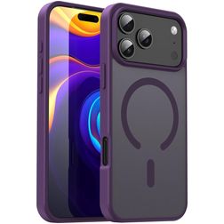 Mobigear Shockproof iPhone 18 Pro Max MagSafe Hardcase Backcover - Crystal Purple