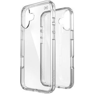 Speck Presidio Perfect Clear Durchsichtig iPhone 16 Plus Hülle Hardcase Backcover Stoßfest - Transparent