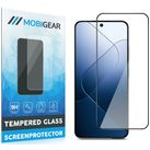 Mobigear Premium Xiaomi 14 Panzerglas Gehärtetes Glas Displayschutz - Hüllenfreundlich - Schwarz