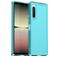 Mobigear Crystal Sony Xperia 10 V Hülle Flexibles TPU Backcover - Blau