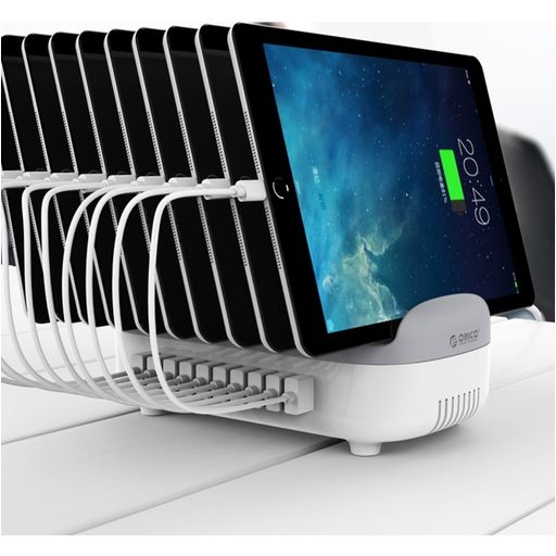 Orico Smart 10 USB Ladestation 120W 2.4A - Weiß