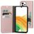 Mobiparts Classic Wallet Samsung Galaxy A33 Klapphülle Portemonnaie - Pink