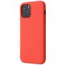 Mobigear Rubber Touch iPhone 12 Mini Silikon Hülle Backcover - Coral