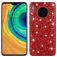 Mobigear Glitter Huawei Mate 30 Hülle Hardcase Backcover - Rot
