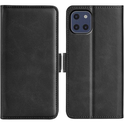 Mobigear Slim Magnet Samsung Galaxy A03 Klapphülle Portemonnaie - Schwarz