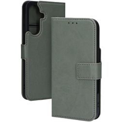 Mobiparts Classic Wallet Samsung Galaxy A56 MagSafe Hülle Klapphülle - Stone Green