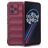 Mobigear Bumpy Realme 9 Pro Plus Hülle Flexibles TPU Backcover - Weinrot