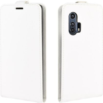 Mobigear Motorola Edge Plus Hülle Flipcase - Weiß