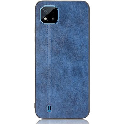 Mobigear Stitch Realme C11 (2020) Hülle Backcover - Blau