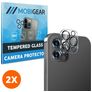 Mobigear iPhone 13 Pro Panzerglas Gehärtetes Glas Kamera Schutz - Hüllenfreundlich (2er Pack)