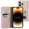 Mobiparts Classic Wallet iPhone 14 Pro Max Klapphülle Portemonnaie - Pink