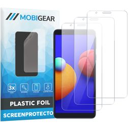 Mobigear Samsung Galaxy A01 Core Displayschutz Schutzfolie - Hüllenfreundlich (3er Pack)