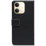 Mobilize Classic Gelly Wallet Realme Note 70T Hülle Klapphülle Geldbörse - Schwarz