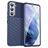 Mobigear Groove Samsung Galaxy S23 Plus Hülle Flexibles TPU Backcover - Blau