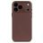 Decoded iPhone 17 Pro Hülle Echtes Leder Backcover Stoßfest - Dark Ruby