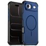 Mobigear Airbag Shockproof iPhone Air MagSafe Hülle Hardcase Backcover Stoßfest - Blau
