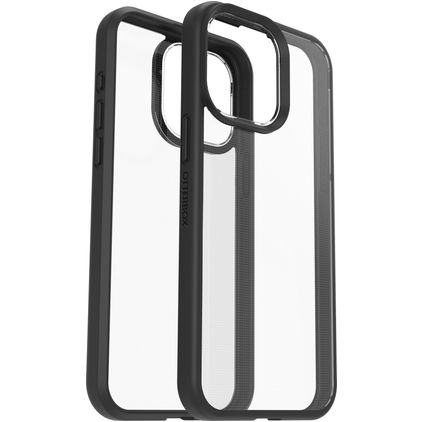 OtterBox React iPhone 15 Pro Max Hardcase Backcover Shockproof - Transparent / Schwarz