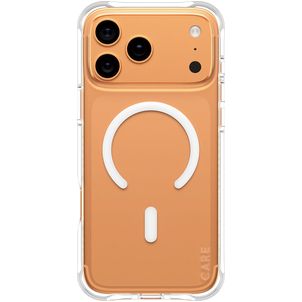 CARE by PanzerGlass Fashionable Durchsichtig iPhone 17 Pro Max Silikon MagSafe Hülle Backcover - Transparent