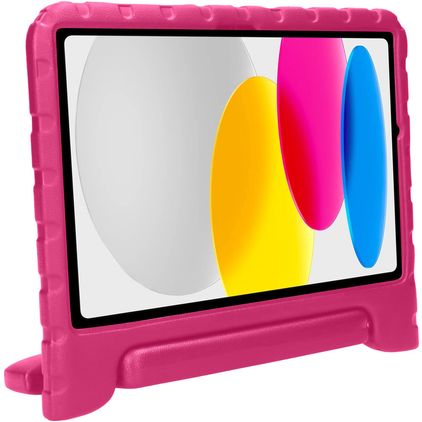 Mobiparts Kids iPad 10 (2022) Tablet Hülle für Kinder mit Tragegriff - Pink