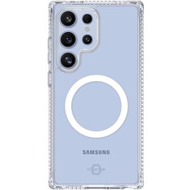 ITSKINS Level 2 HybridMagClear R Durchsichtig Samsung Galaxy S25 Ultra MagSafe Hülle Hardcase Backcover Stoßfest - Transparent