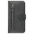 Mobigear Zipper Samsung Galaxy S20 Plus Hülle Klapphülle Geldbörse - Schwarz