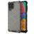 Mobigear Honeycomb Samsung Galaxy M33 Hülle Hardcase Backcover Stoßfest - Schwarz