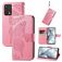 Mobigear Butterfly Realme GT Master Edition Klapphülle Portemonnaie - Pink
