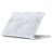 Mobigear Marble MacBook Air 15 Zoll (2023-2025) Hardcase Hülle MacBook Case - Grau - Model A2941 / A3114 / A3241