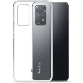 Mobilize Gelly Durchsichtig Xiaomi Redmi Note 11 Pro 4G Hülle Flexibles TPU Backcover - Transparent