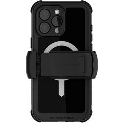 Ghostek Nautical Belt iPhone 16 Pro Max Wasserdicht MagSafe Hülle Hardcase Backcover Stoßfest - Schwarz