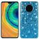 Mobigear Glitter Huawei Mate 30 Hülle Hardcase Backcover - Blau