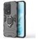 Mobigear Armor Ring HONOR 200 Lite Hülle Hardcase Backcover Stoßfest mit Ringhalter - Schwarz