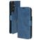 Mobiparts Classic Wallet Samsung Galaxy S23 FE Hülle Klapphülle Geldbörse - Steel Blue
