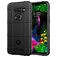 Mobigear Rugged Shield LG G8 ThinQ Hülle Flexibles TPU Backcover Stoßfest - Schwarz