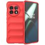 Mobigear Bumpy OnePlus 11 Hülle Flexibles TPU Backcover - Rot