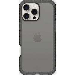 ITSKINS Level 2 SpectrumClear R iPhone 16 Pro Hülle Flexibles TPU Backcover Stoßfest - Smoke